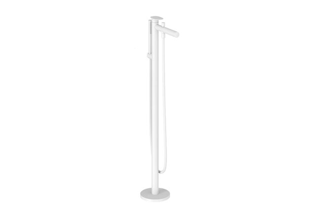 Baterie Ravak Spring SG 080.00 RB 7A vanová do podlahy, se setem, bílá mat, X070578 Baterie Ravak Spring SG 080.00 RB 7A vanová do podlahy, se setem, bílá mat, X070578