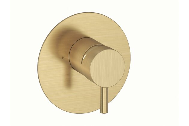 Baterie Ravak Espirit podomítková 1cestná s tělesem, gold brushed, X070609