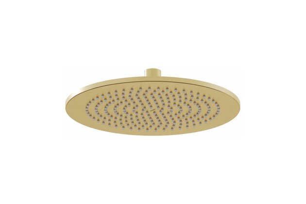 Sprcha hlavová Ravak 250mm kulatá mosazná, gold brushed, X07P1238 Sprcha hlavová Ravak 250mm kulatá mosazná, gold brushed, X07P1238