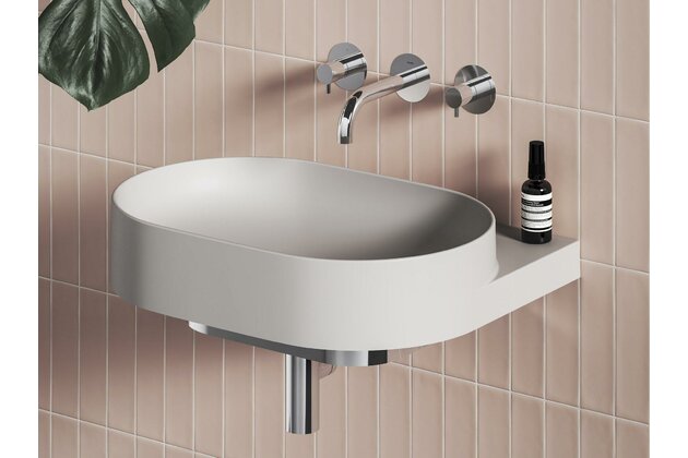 Umyvadlo Ravak Yard 60 keramické tenkostěnné, na konzoli nebo konstrukci Yard, bez otvoru, smoke grey, XJX0O060000 Umyvadlo Ravak Yard 60 keramické tenkostěnné, na konzoli nebo konstrukci Yard, bez otvoru, smoke grey, XJX0O060000