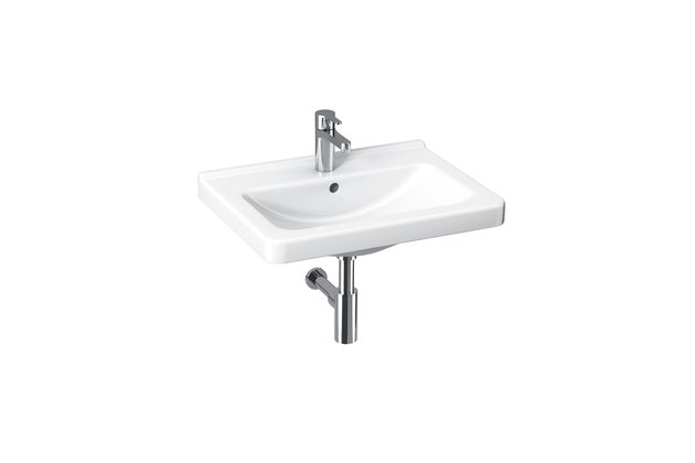 Cubito umyvadlo 60x45 otvor pro baterii, bílá H8104230001041 Cubito umyvadlo 60x45 otvor pro baterii, bílá H8104230001041