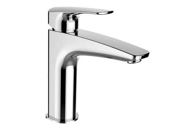 Laurin umyvadlová stojánková baterie Eco +, pevný výtok 130 mm, bez automatické výpusti HF500704100000 Laurin umyvadlová stojánková baterie Eco +, pevný výtok 130 mm, bez automatické výpusti HF500704100000