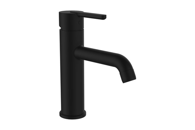 Lua umyvadlová stojánková páková baterie s výtokem 135mm, bez automatické výpusti, kartuše Eco+, průtok 5,7 l/min, PVD titan černá mat H3110810811201 Lua umyvadlová stojánková páková baterie s výtokem 135mm, bez automatické výpusti, kartuše Eco+, průtok 5,7 l/min, PVD titan černá mat H3110810811201