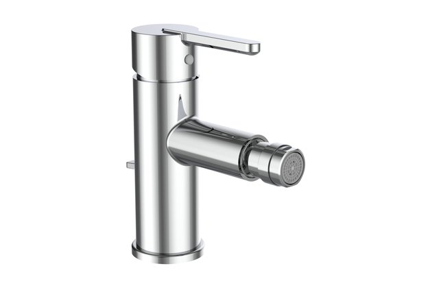 Lua bidetová stojánková páková baterie s automatickou výpustí, chrom H3410810041141 Lua bidetová stojánková páková baterie s automatickou výpustí, chrom H3410810041141