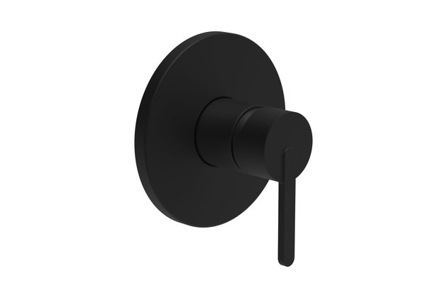 Lua vrchní sada podomítkové sprchové baterie, pro Simibox nebo Simibox Light, PVD titan černá mat H3310860810001