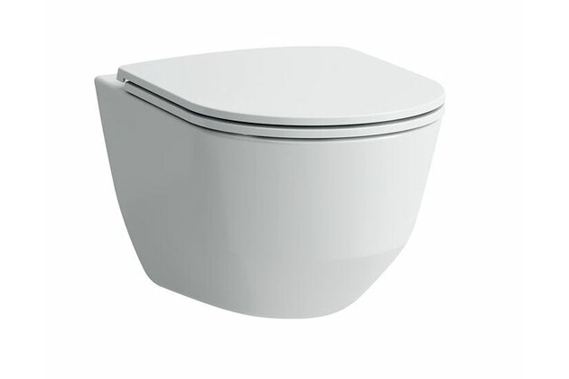 WC mísa Laufen Pro závěsná, sedátko s poklopem slim, slowclose, H8669530000001_X WC mísa Laufen Pro závěsná, sedátko s poklopem slim, slowclose, H8669530000001_X