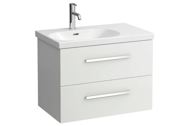 Avin skříňka pod umyv Lua 810086 75 bílý lesk