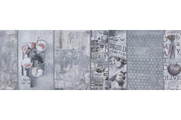 Dekor El Molino Mojacar cocina perla struktura mat 25x75