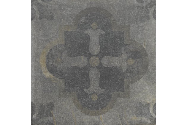 Dekor El Molino Kano 20 antracita mat 60x60