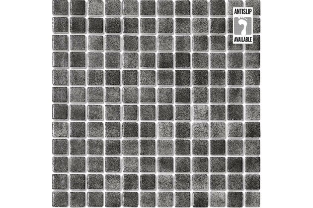 Mozaika Alttoglass Fog Negro antislip 32x32
