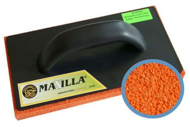 Maxilla hladítko houba jemná 250x130x18 01.019.01 Maxilla hladítko houba jemná 250x130x18 01.019.01