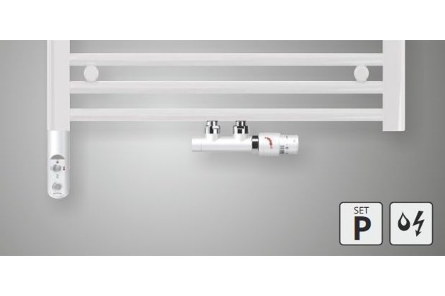 Sada připojení pro kombinované vytápění (s topnou tyčí 600 W) bílá