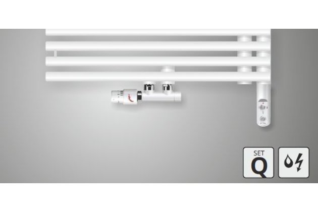 Sada připojení pro kombinované vytápění (s topnou tyčí 600 W) bílá