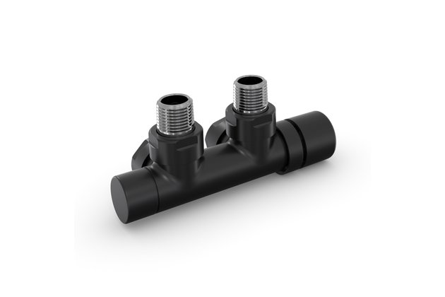 Set P armatura rohová, rozteč 50 mm, s regulační hlavicí vpravo RAL0557 Z-839059 Set P armatura rohová, rozteč 50 mm, s regulační hlavicí vpravo RAL0557 Z-839059