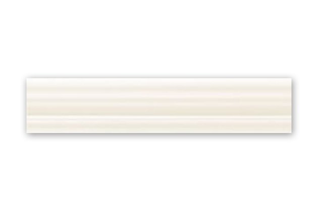 Listela Tubadzin Royal Place white 2 lesk 6x30