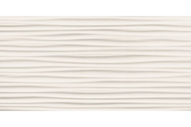 Obklad Arté Blanca wave struktura lesk rektifikovaný 30x60 Obklad Arté Blanca wave struktura lesk rektifikovaný 30x60
