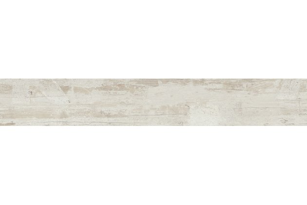 Dlažba Tubadzin Wood Work white struktura mat rektifikovaná 23x150