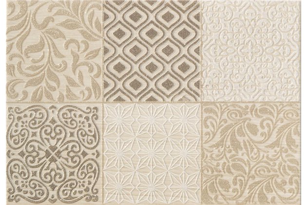 Dekor Arté Karyntia beige lesk 25x36 Dekor Arté Karyntia beige lesk 25x36