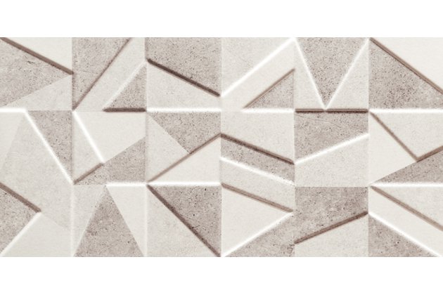 Obklad Arté Bellante grey geo struktura mat rektifikovaný 30x60 Obklad Arté Bellante grey geo struktura mat rektifikovaný 30x60