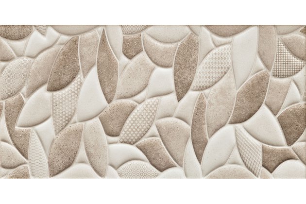 Dekor Tubadzin Tempre beige lesk 31x61 Dekor Tubadzin Tempre beige lesk 31x61