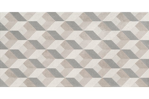 Dekor Tubadzin Tempre grey lesk 31x61