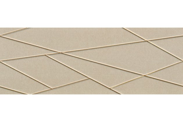 Dekor Tubadzin House of Tones beige pololesk rektifikovaný 33x90