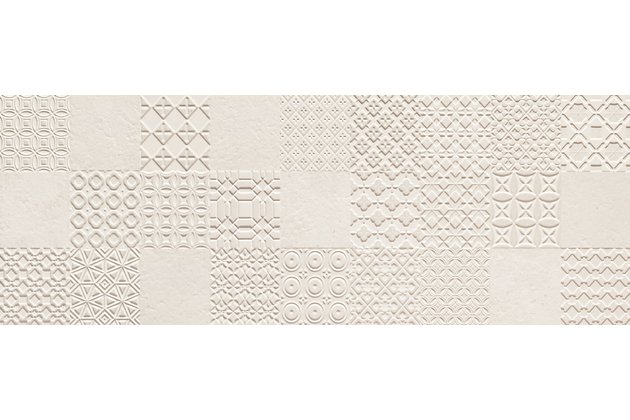 Dekor Tubadzin Integrally light grey mat rektifikovaný 33x90