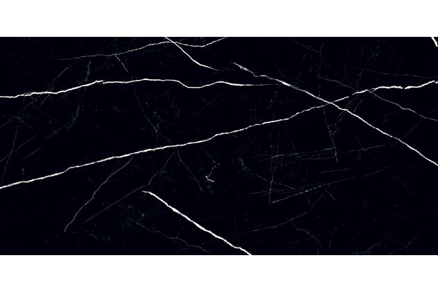 Dlažba Tubadzin Black Pulpis lesk rektifikovaná 60x120 Dlažba Tubadzin Black Pulpis lesk rektifikovaná 60x120