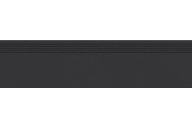 Schodovka Tubadzin Industrio anthrazite mat rektifikovaná 30x120 Schodovka Tubadzin Industrio anthrazite mat rektifikovaná 30x120