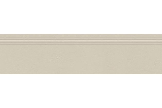 Schodovka Tubadzin Industrio cream mat rektifikovaná 30x120 Schodovka Tubadzin Industrio cream mat rektifikovaná 30x120