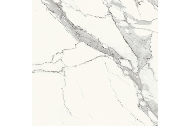 Dlažba Tubadzin Specchio Carrara pololesk rektifikovaná 120x120