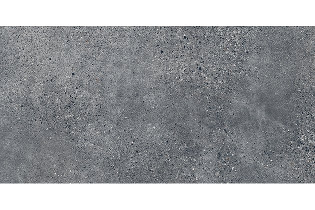 Dlažba Tubadzin Terrazzo graphite mat rektifikovaná 60x120