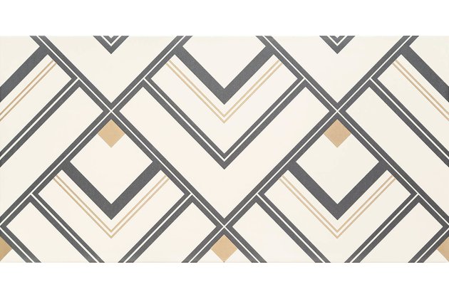 Dekor Tubadzin Bonella white lesk 31x61 Dekor Tubadzin Bonella white lesk 31x61