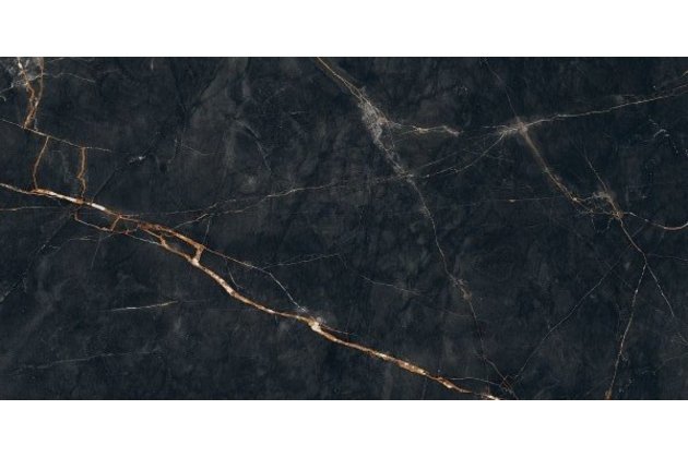 Dlažba Tubadzin Shinestone black lesk rektifikovaná 60x120 Dlažba Tubadzin Shinestone black lesk rektifikovaná 60x120