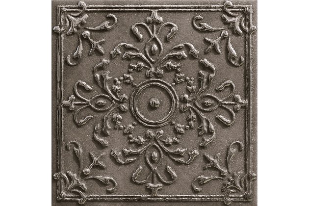 Dekor Tubadzin Tinta platinum lesk rektifikovaný 15x15