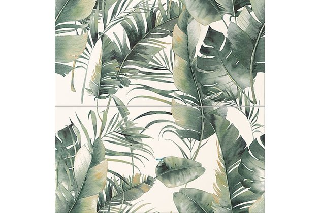 Dekor Tubadzin Burano green 2ks mat 61x62 Dekor Tubadzin Burano green 2ks mat 61x62