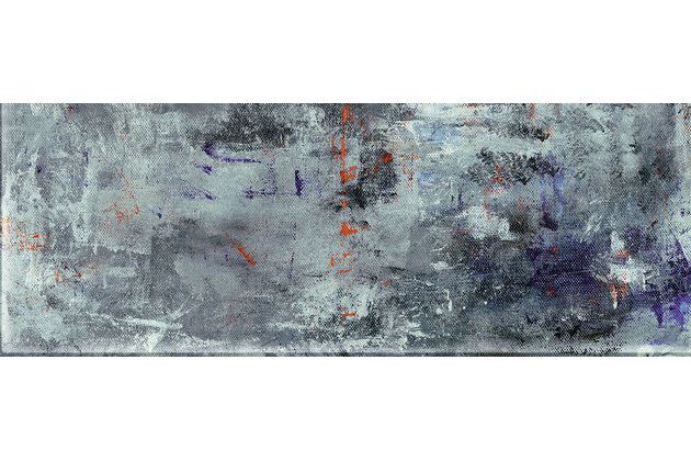 Dekor skleněný Tubadzin Grunge blue A lesk rektifikovaný 33x90