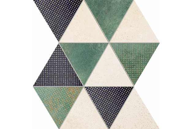 Mozaika Tubadzin Margot green mat 26x33