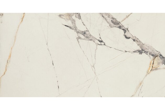 Dlažba Tubadzin Lilo bianco mat rektifikovaná 60x120