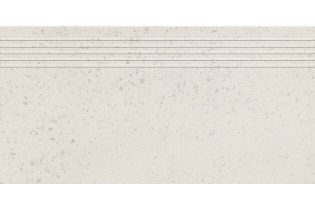 Schodovka Tubadzin Otis white mat rektifikovaná 30x60 Schodovka Tubadzin Otis white mat rektifikovaná 30x60