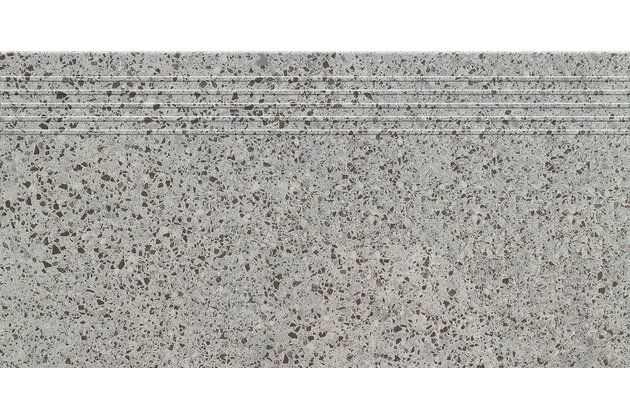 Schodovka Tubadzin Otis graphite mat rektifikovaná 30x60 Schodovka Tubadzin Otis graphite mat rektifikovaná 30x60