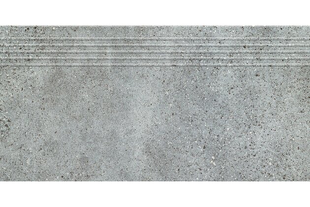 Schodovka Tubadzin Otis grey mat rektifikovaná 30x60 Schodovka Tubadzin Otis grey mat rektifikovaná 30x60
