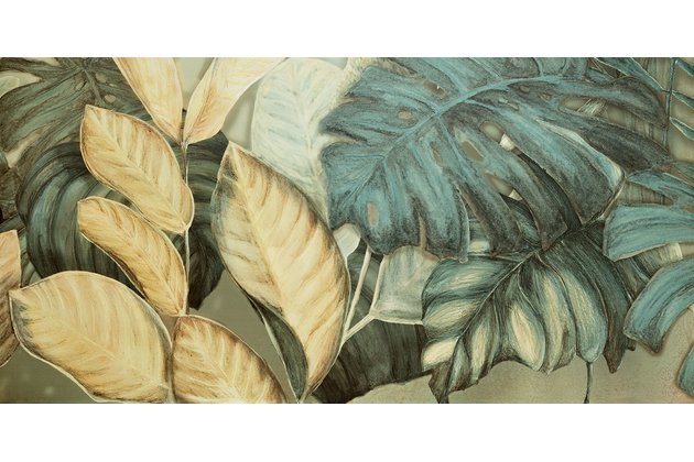 Dekor Tubadzin Alabaster Shine leaves 1A mat rektifikovaný 60x120