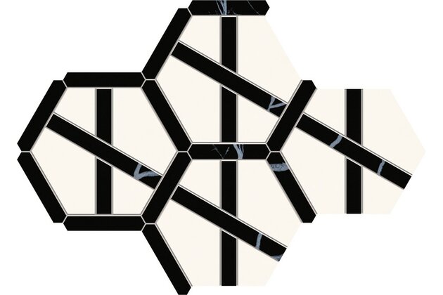 Mozaika Tubadzin Fashion 1 pololesk 25x29