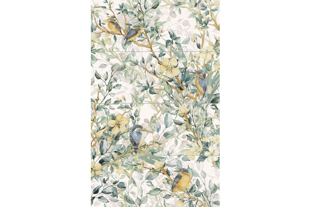 Dekor Arté Perla birds 4ks mat rektifikovaný 60x150 Dekor Arté Perla birds 4ks mat rektifikovaný 60x150