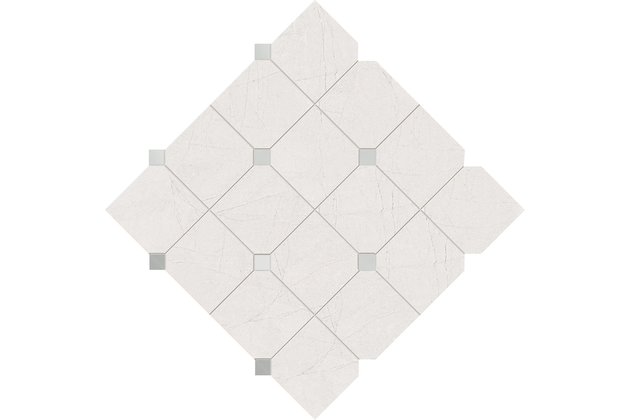 Mozaika Arté Idylla white lesk 30x30