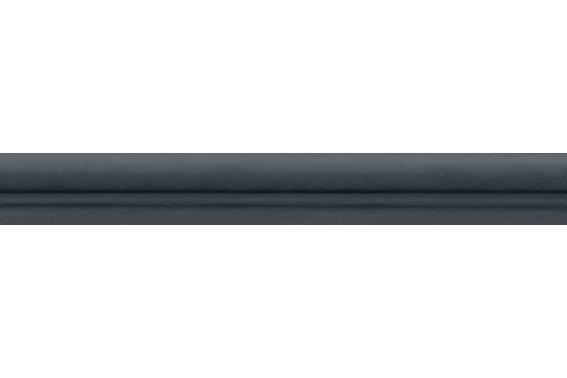 Listela Tubadzin Timeless black 1 mat 4x33