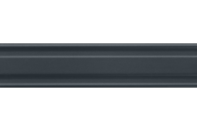 Listela Tubadzin Timeless black 2 mat 7x33