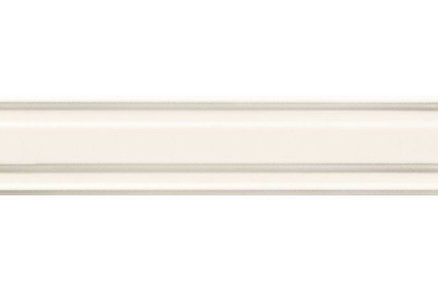 Listela Tubadzin Timeless white 2 mat 7x33