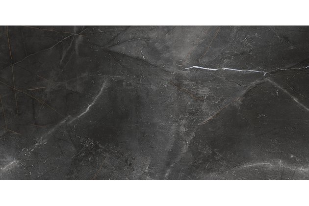 Dlažba Arté Blackwall black pololesk rektifikovaná 60x120